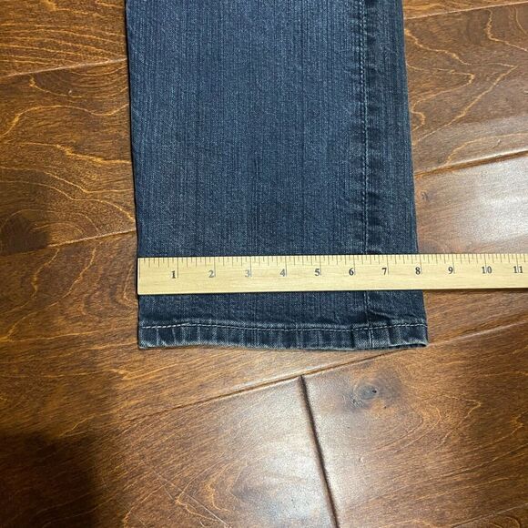Levi's 505 Regular Fit Straight Leg Denim Blue Jeans Men's Size 34W x 30L - Picture 9 of 10